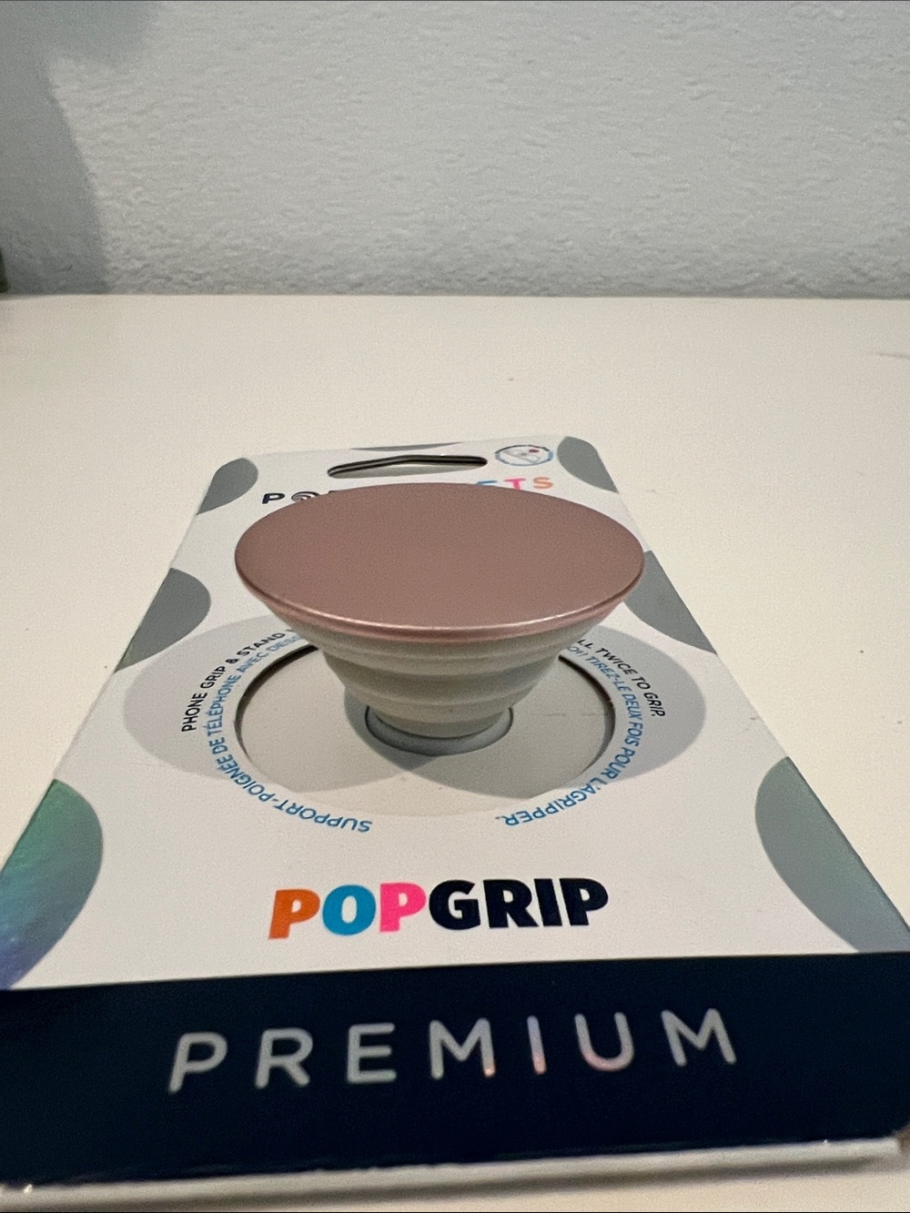 PopSockets PopGrip Premium Rose Gold Phone Grip - Picture 5 of 6